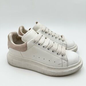 Alexander McQueen Oversize Leather Sneakers